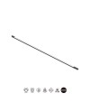 MAGNETO mini * LINEAL LED 12W 110º NEGRO